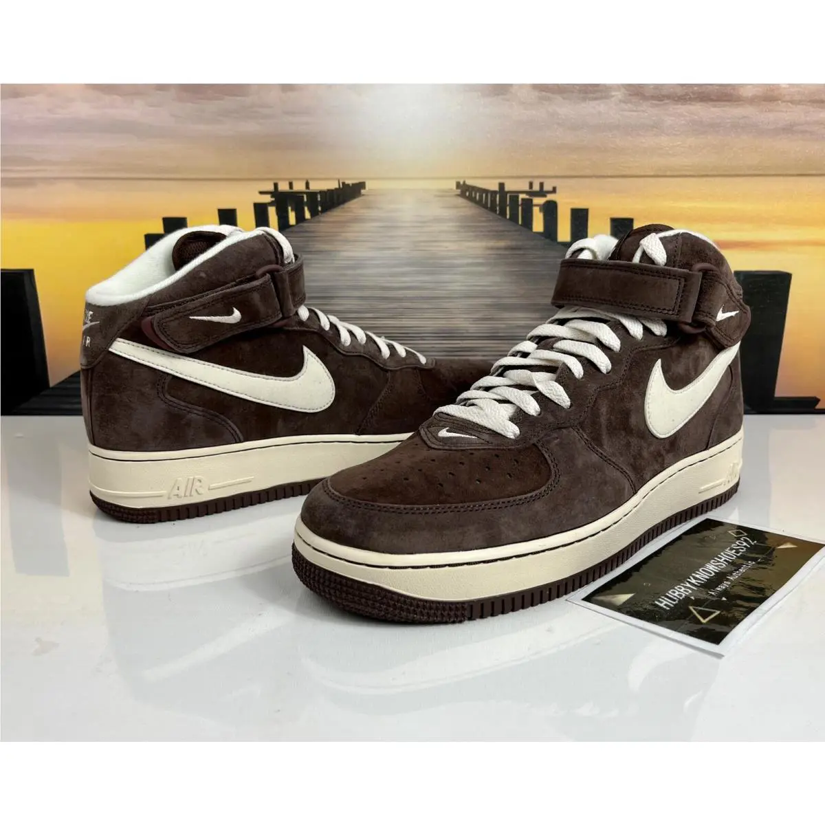 Nike shoes - Nike Air Force 1 - Air Force - DM0107200 - Brown 11