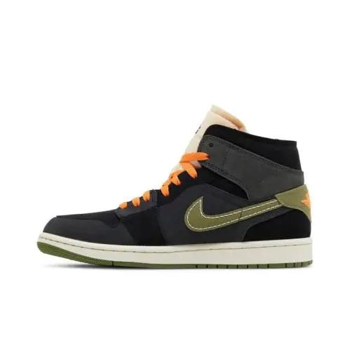 Nike shoes - Jordan Air 1 Mid GS - FD5847-003 - Black 0