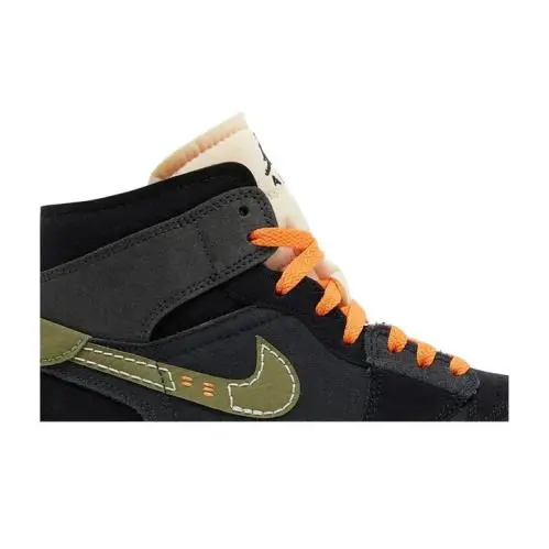 Nike shoes - Jordan Air 1 Mid GS - FD5847-003 - Black 1