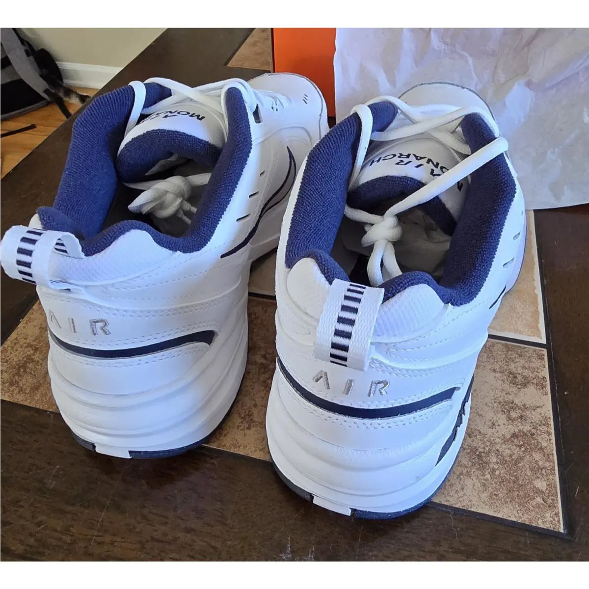 Nike shoes - Nike Air Monarch - Air Monarch - White 1