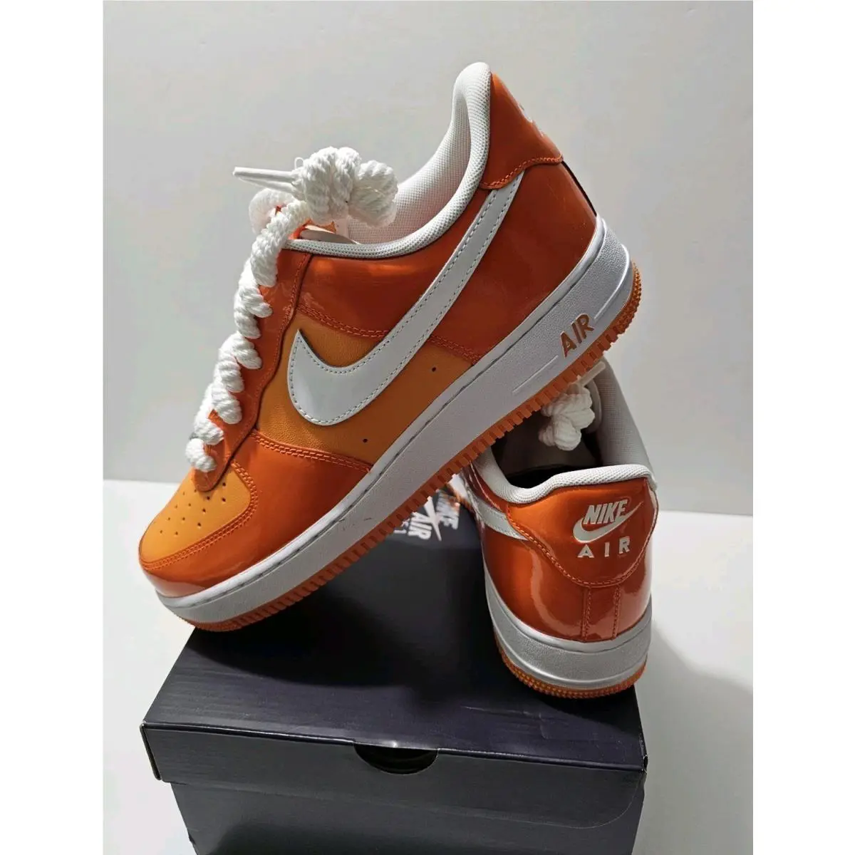 Nike shoes - Nike Air Force 1 - Air Force - HV9405-800 - Orange (UPC: 197860733435) 9
