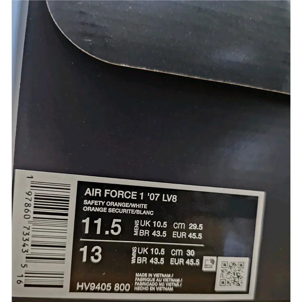 Nike shoes - Nike Air Force 1 - Air Force - HV9405-800 - Orange (UPC: 197860733435) 18