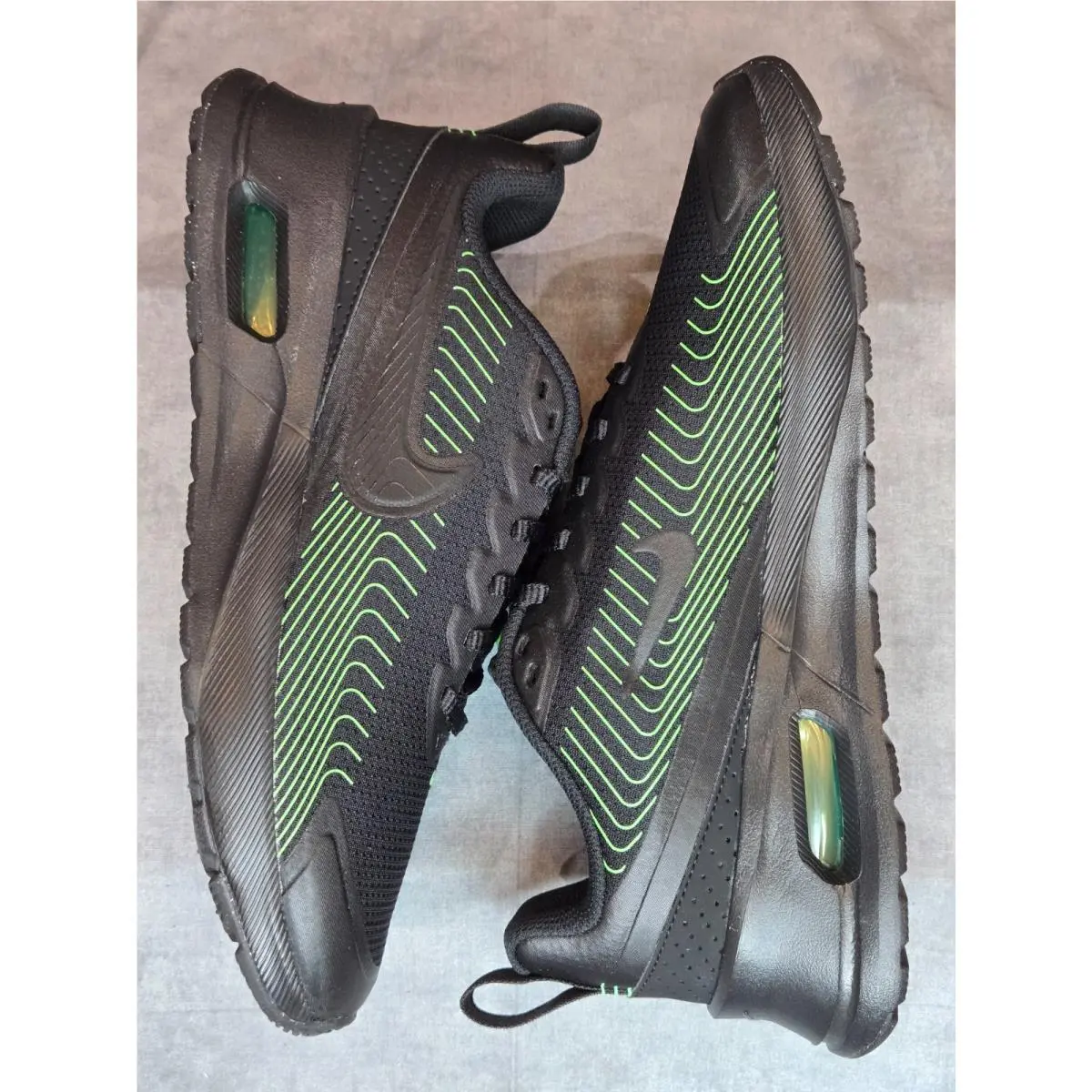 Nike shoes - Air Max Nuaxis - Air Max Nuaxis - FD4329-011 - Black and Green 2