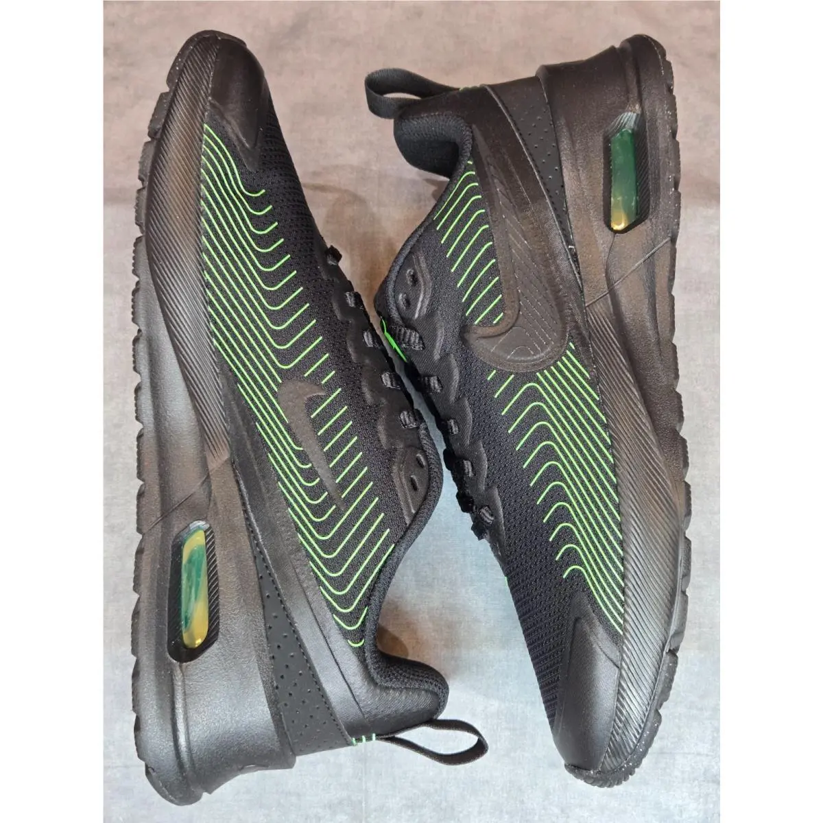 Nike shoes - Air Max Nuaxis - Air Max Nuaxis - FD4329-011 - Black and Green 3