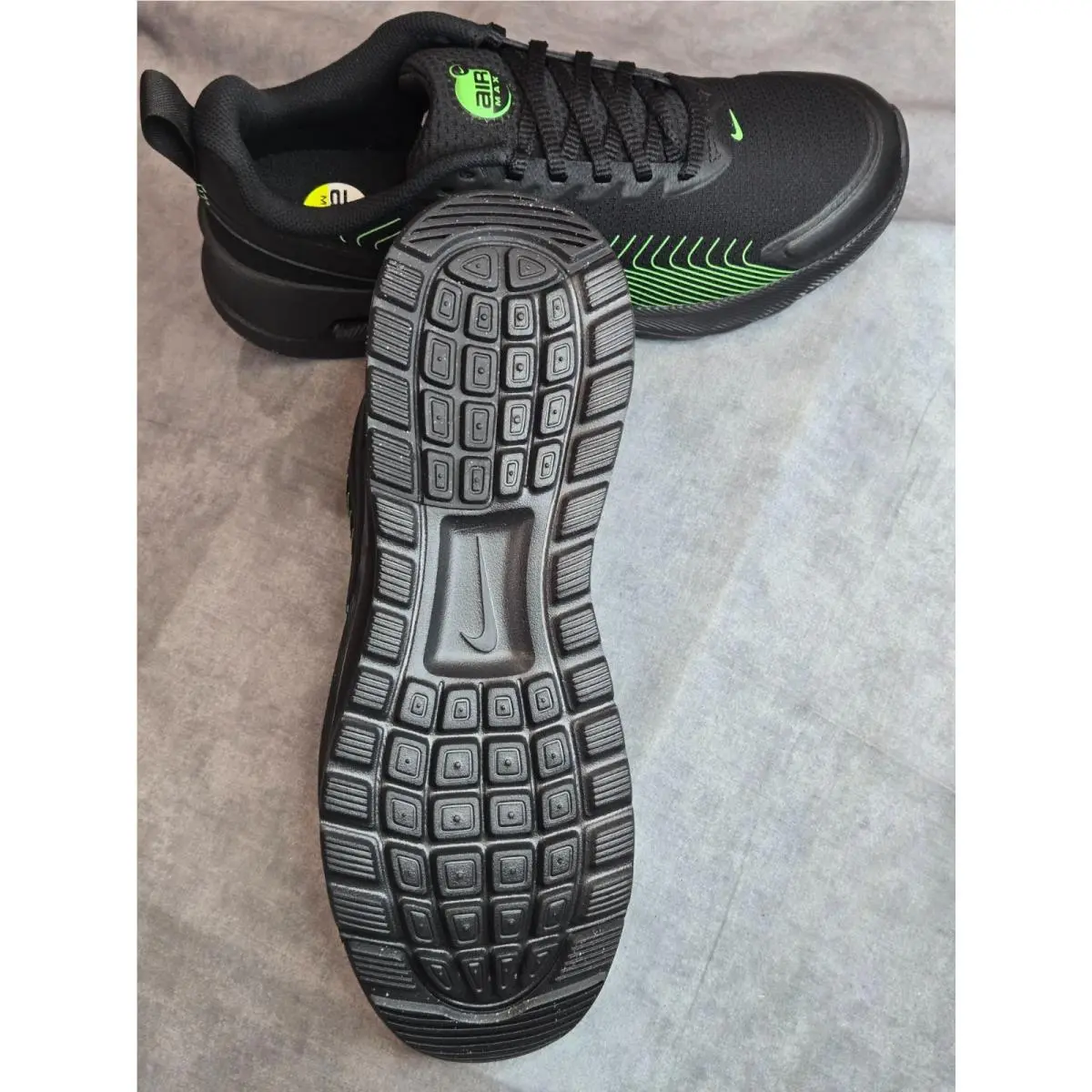 Nike shoes - Air Max Nuaxis - Air Max Nuaxis - FD4329-011 - Black and Green 5