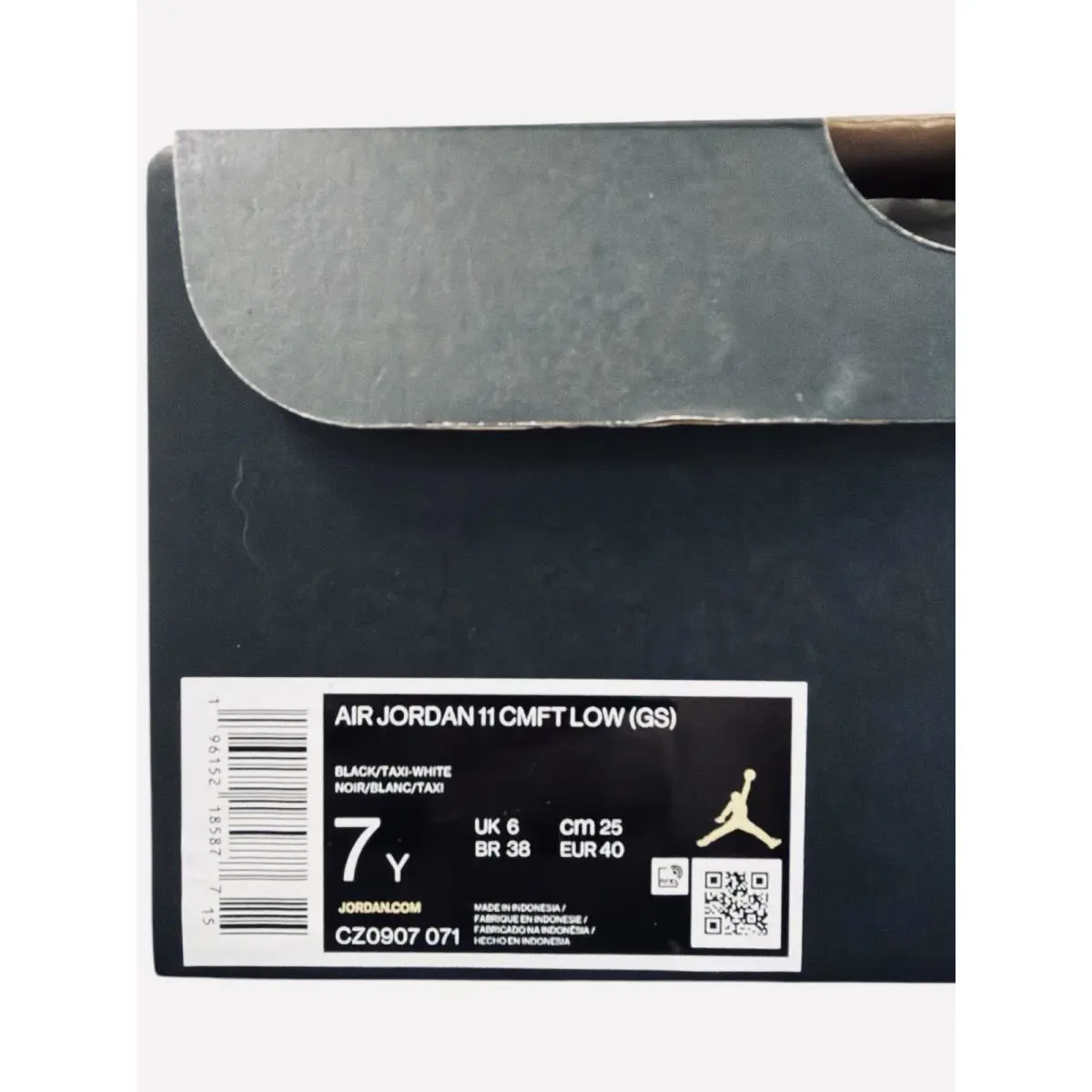 Nike shoes - Air Jordan 11 - Air - Black (UPC: 196152185860) 11