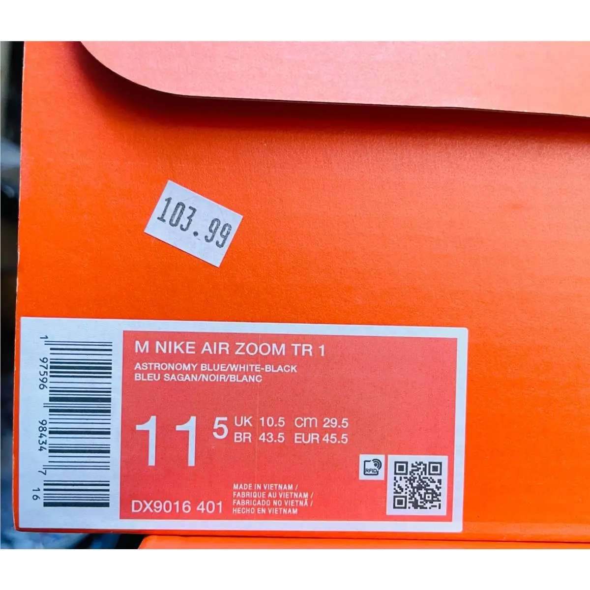 Nike shoes - Nike Air Zoom TR1 - Air Zoom - DX9016-401 - Blue 1