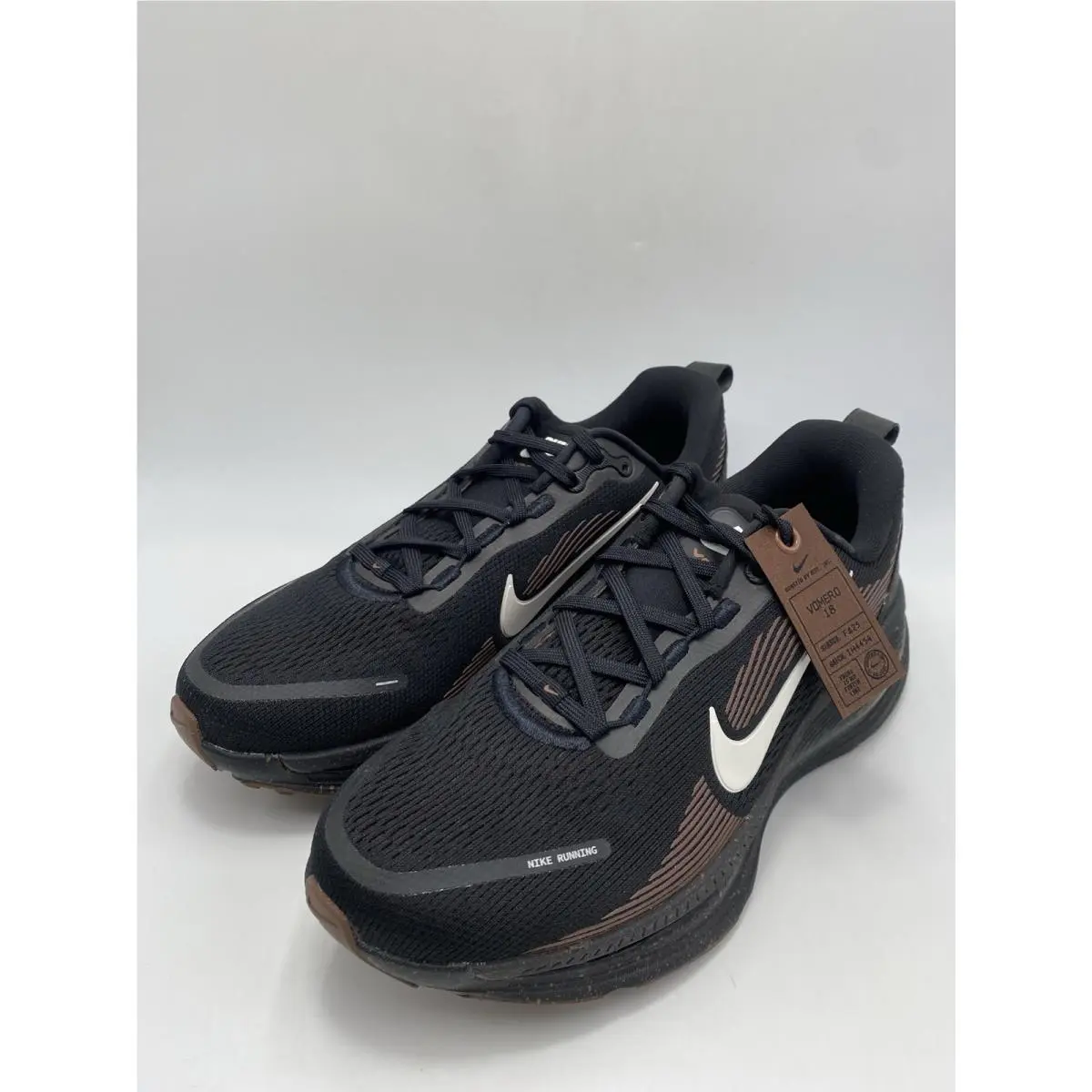 Nike shoes - Nike Vomero 18 - Vomero - IH454 001 - Black/Ironstone-Velvet Brown (UPC: 198485942349) 2