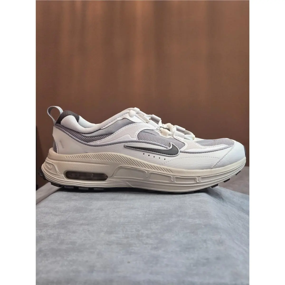 Nike Air Max Bliss Next Nature Grey Running Shoes DZ4707-001 Women`s Size 9W - Gray