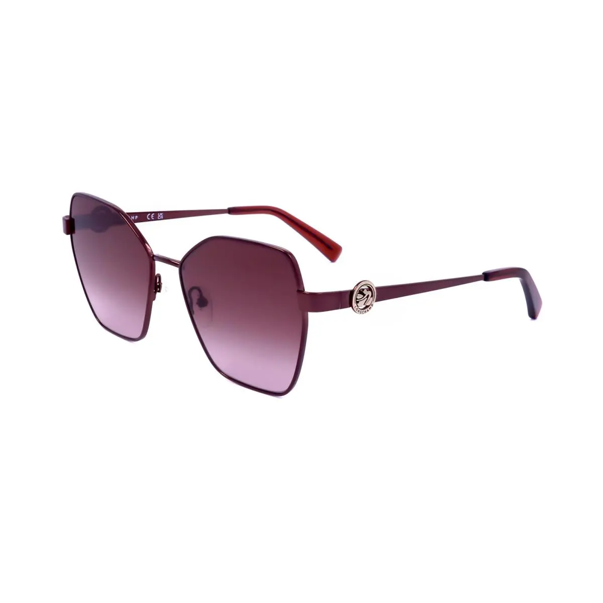 Longchamp Women`s 58mm Metallic Burgundy Sunglasses LO180S-601-58