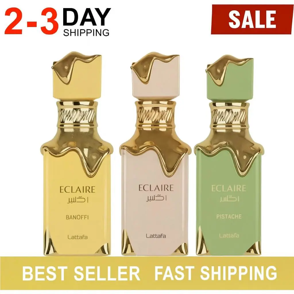 Lattafa Eclaire Perfume Available in Three Style Chooes– Edp 3.4 Oz 100 Ml