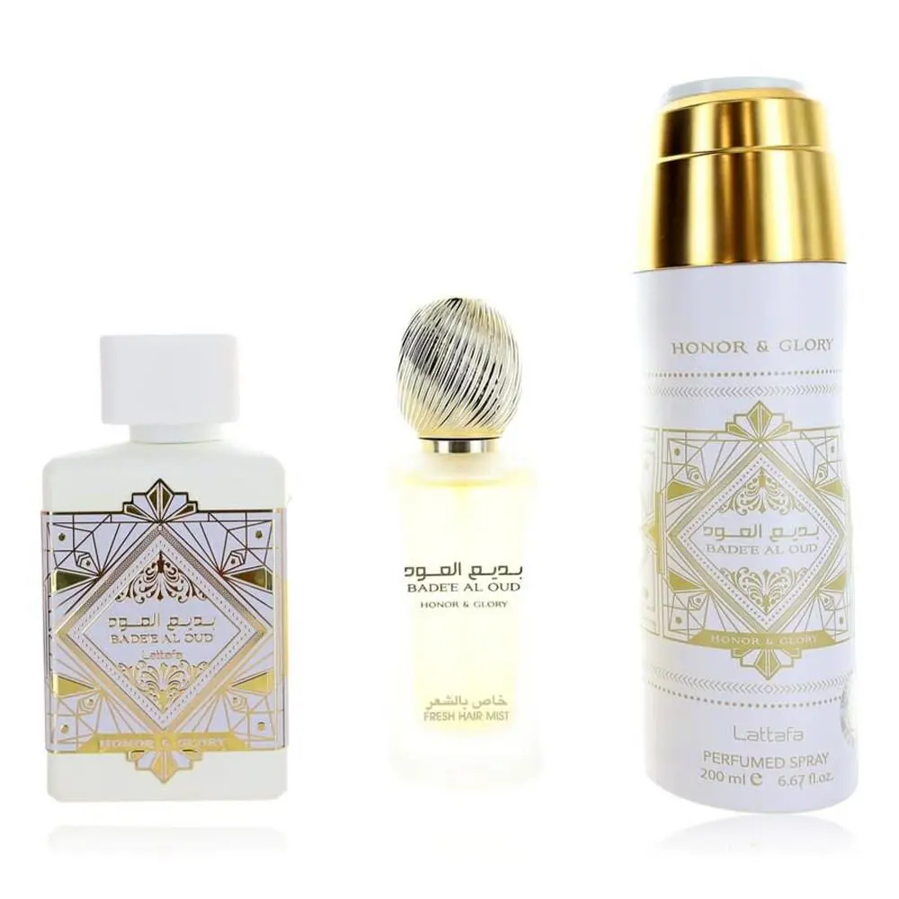 Lattafa Bade`e Al Oud Honor Glory Gift Set
