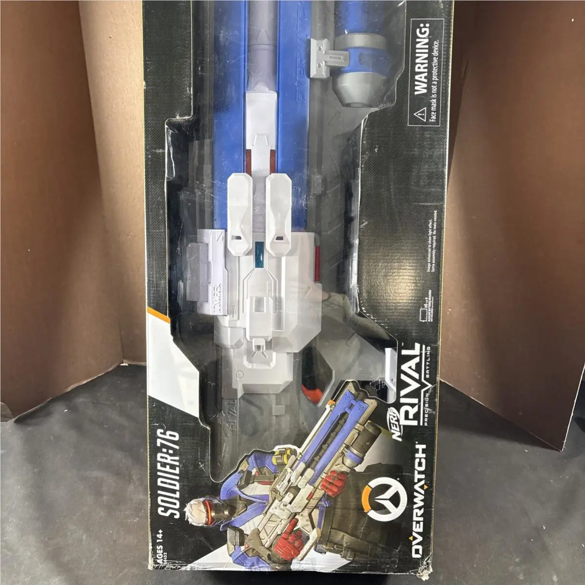 Nerf Overwatch Rival Soldier 76 Huge Nerf Gun Kids Gift Video Game Visor