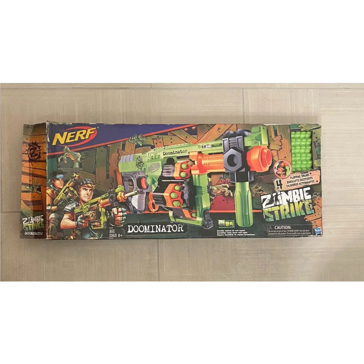 Nerf Zombie Strike Doominator 24 Elite Dart Gun Blaster