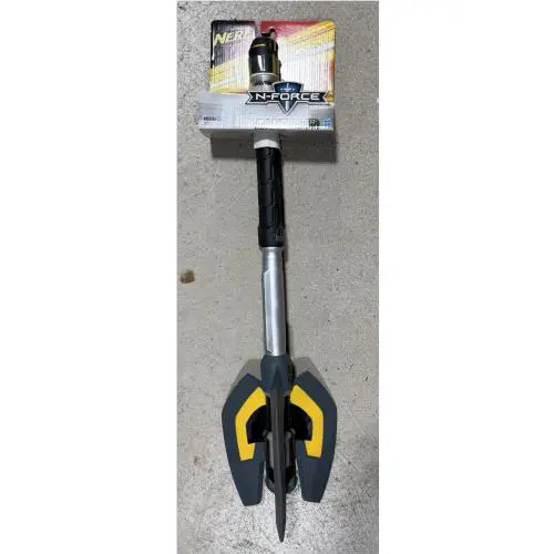 Nerf Battle Axe Weapon N-force Master Mace 3 Blade 28 Long Hasbro Foam