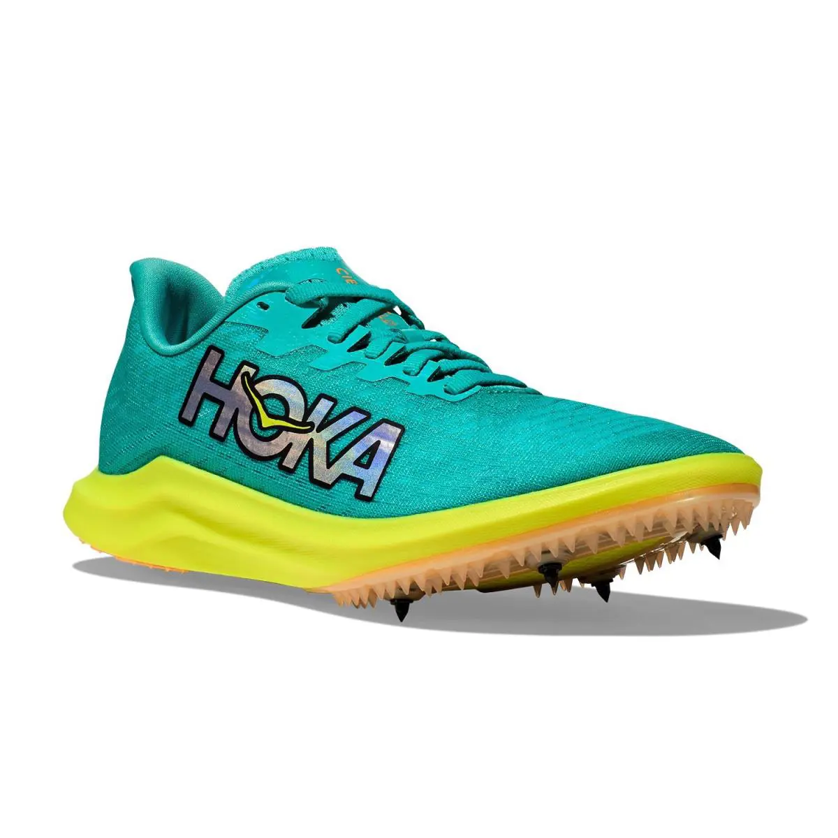 Hoka One One Cielo X 2 LD 1134533-CEPR Women`s US 10.5 Teal Racing Shoes SHOP159 - Green