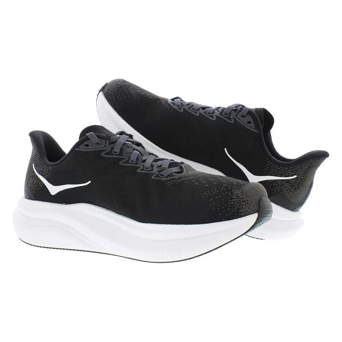 Hoka shoes - Black/White, Full: Black/White 5