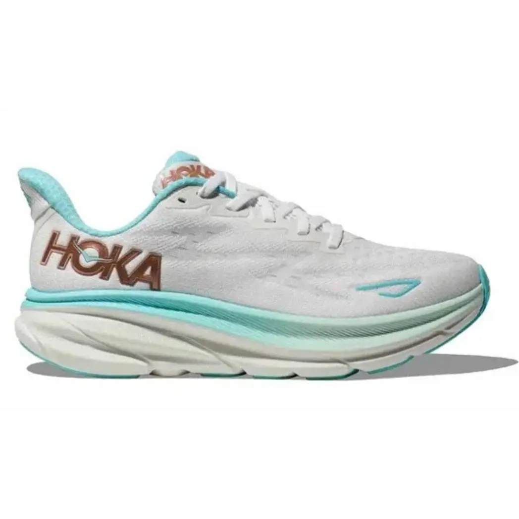Hoka shoes - Hoka One One Clifton 9 - 1127896 FTRS - Frost / Rose Gold 4