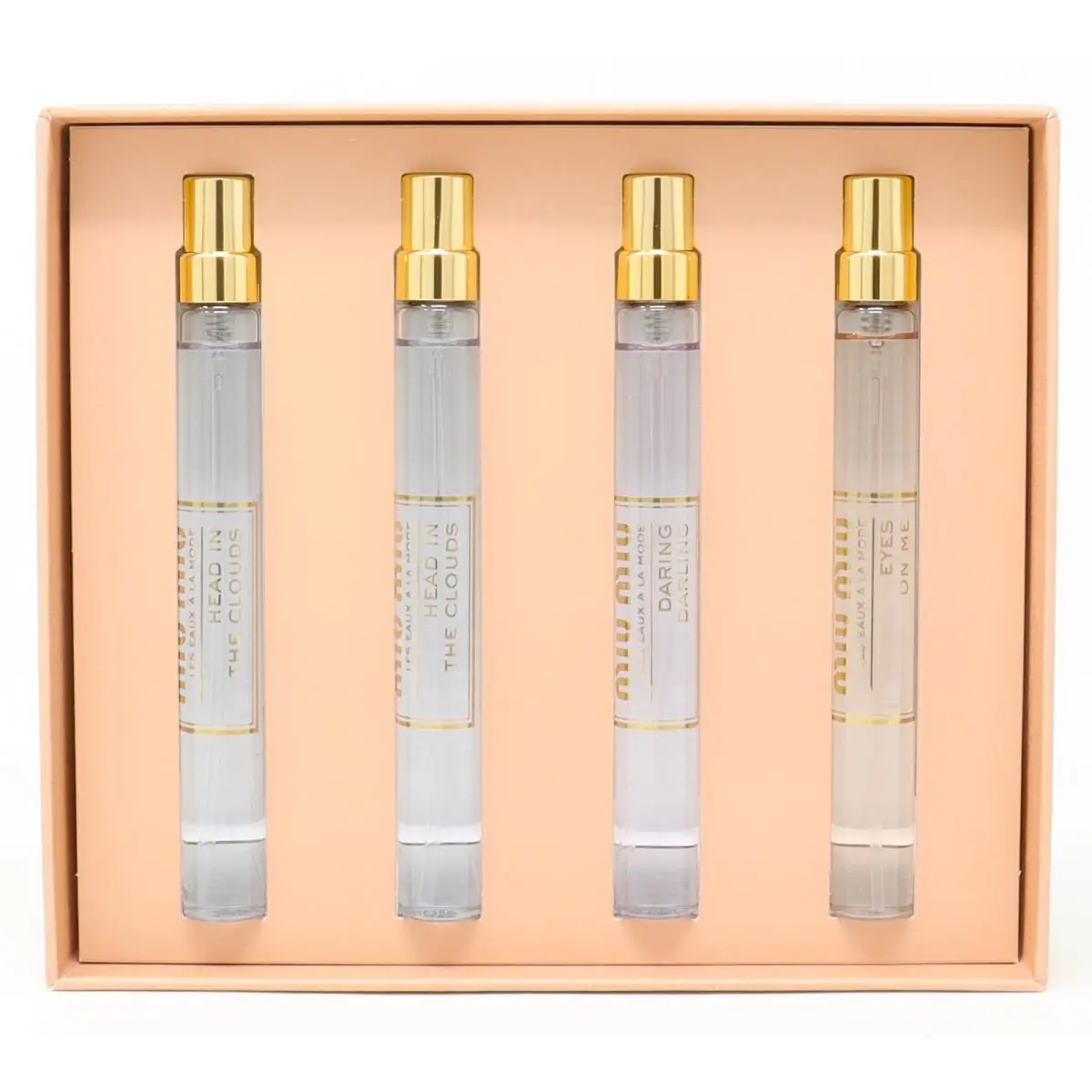 Miu Miu Les Eaux À La Mode 4pc Gift Set For Women4x10ml Edt