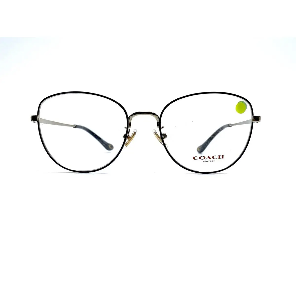 Coach Black Light Gold Oval Glasses HC 5137 9346 53 18 140