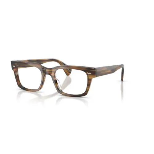 Oliver Peoples 0OV5332U Ryce 1719 Olive Smoke Square Men`s Eyeglasses - Frame: Olive Smoke, Lens: Clear