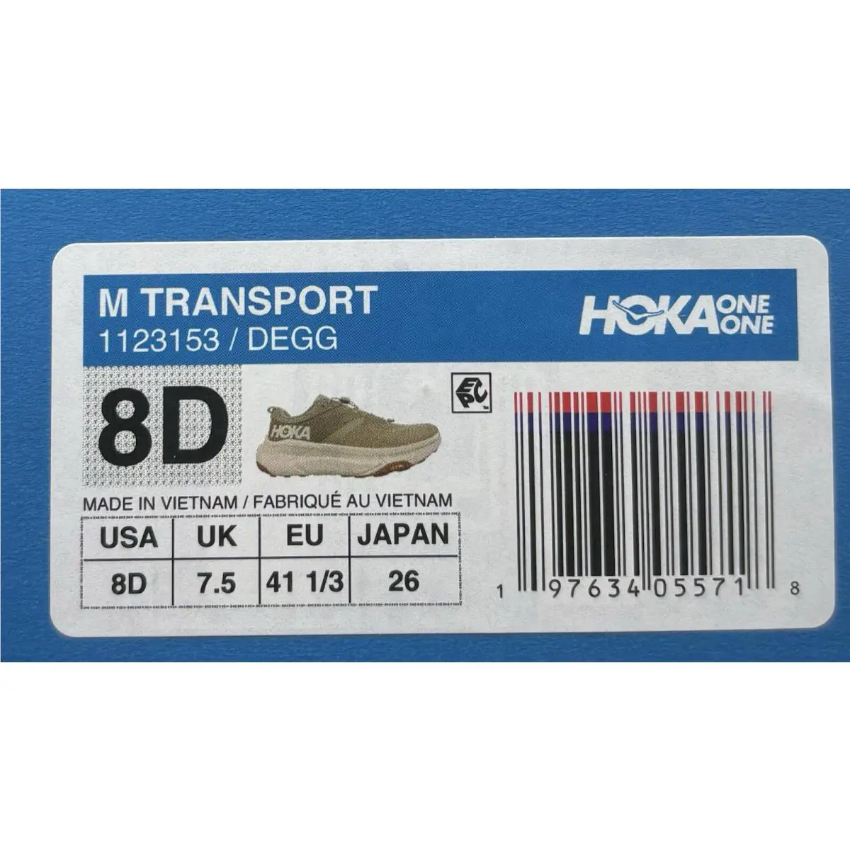 Hoka shoes - Hoka Transport - Transport - Dune/Eggnog 7