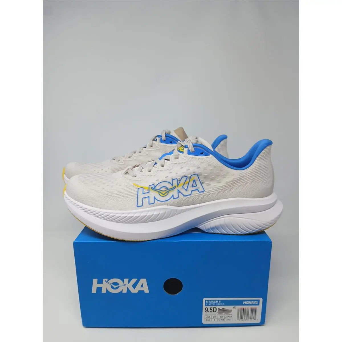 Hoka shoes - Hoka One One Mach 6 - 1147790-SCCG - Multicolor (UPC: 198605135415) 0