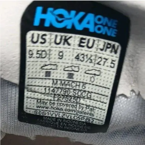 Hoka shoes - Hoka One One Mach 6 - 1147790-SCCG - Multicolor (UPC: 198605135415) 10