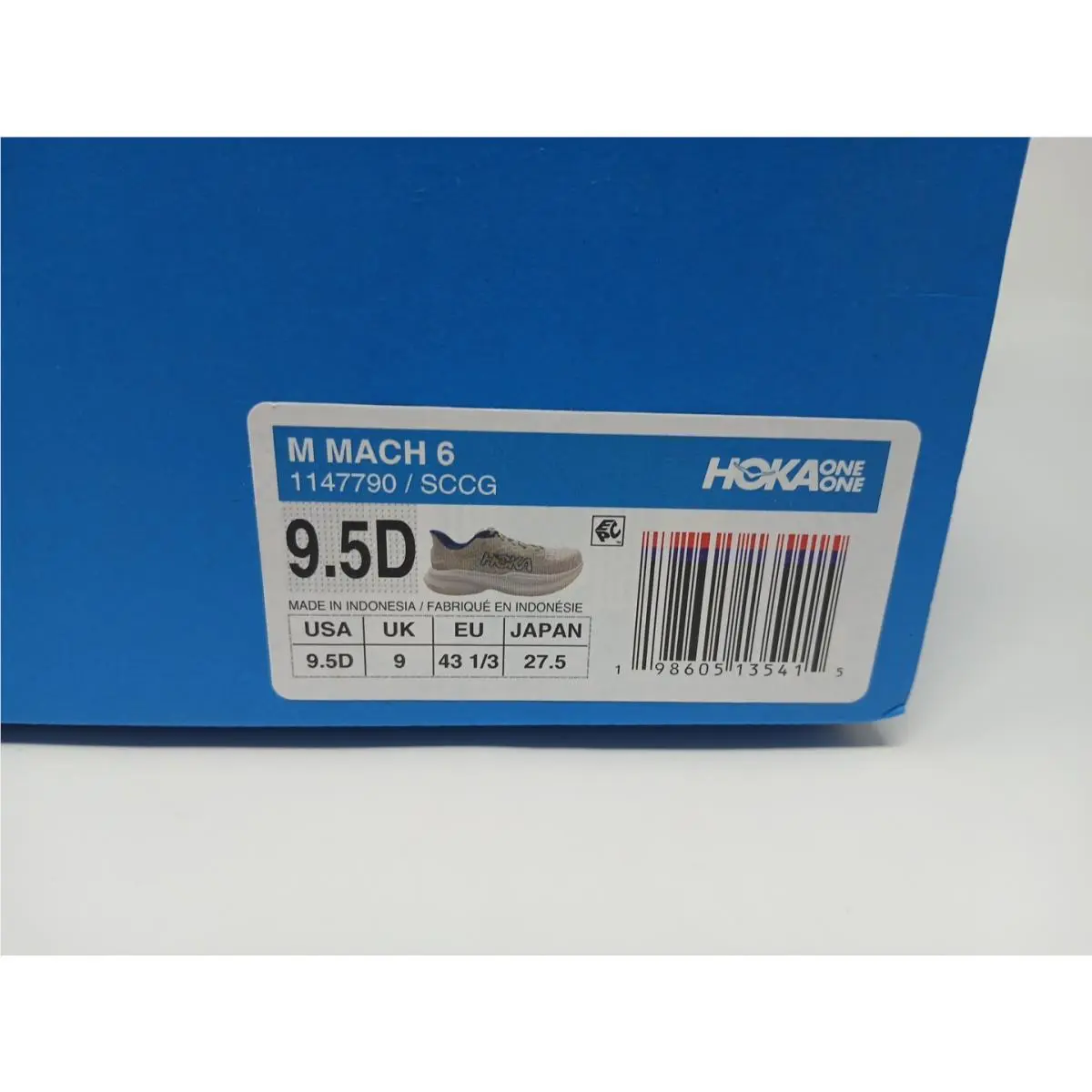 Hoka shoes - Hoka One One Mach 6 - 1147790-SCCG - Multicolor (UPC: 198605135415) 15
