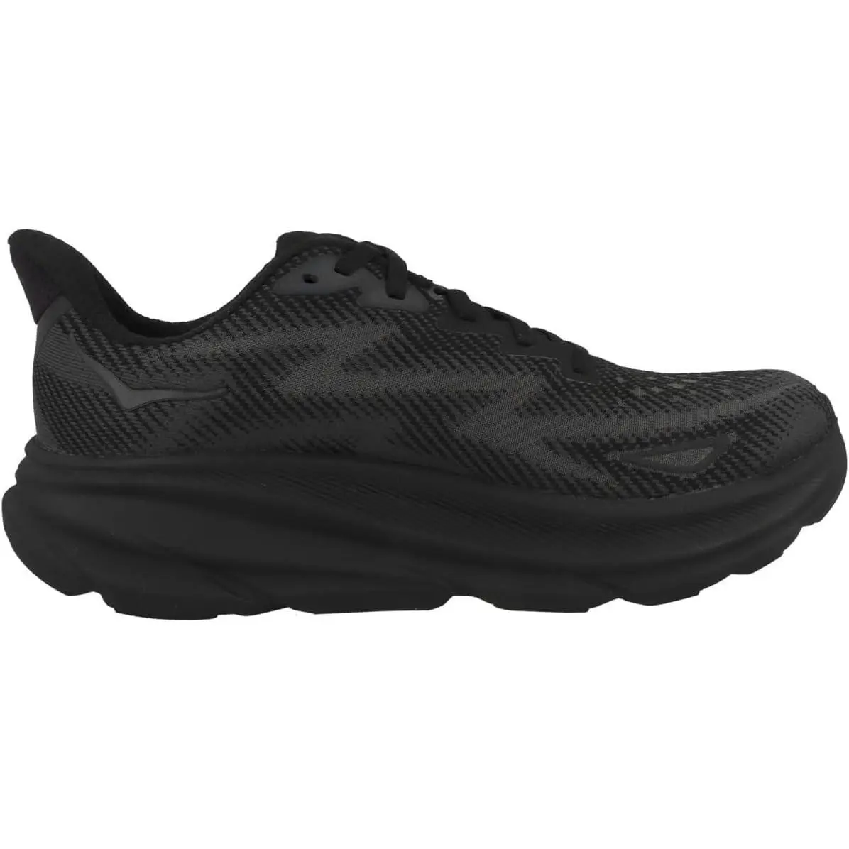 Hoka shoes - Hoka One One Clifton 9 - Black (UPC: 196565174208) 1