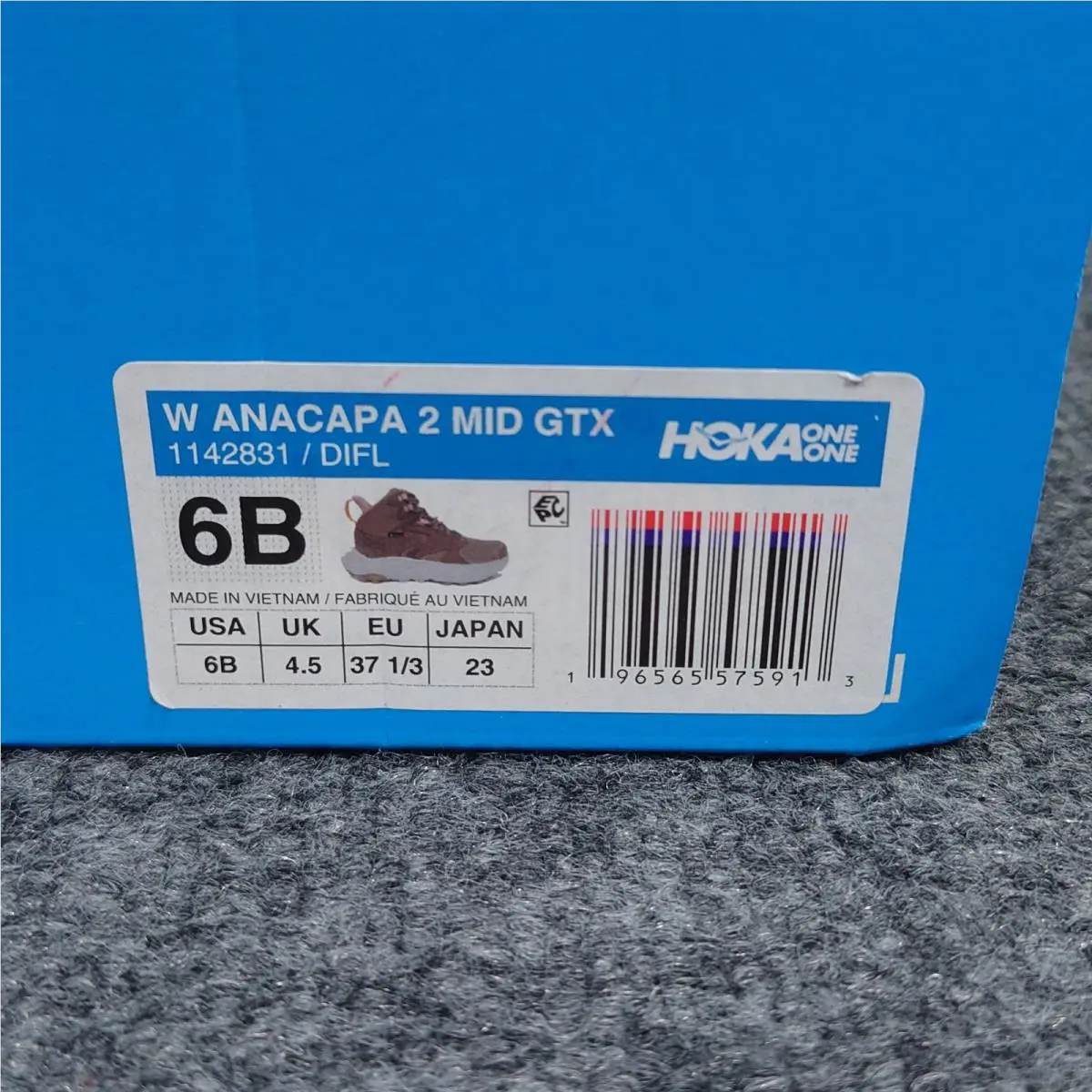 Hoka shoes - Anacapa 2 Mid GTX - Anacapa Mid GTX - 1142831 DIFL - Brown (UPC: 196565575913) 9