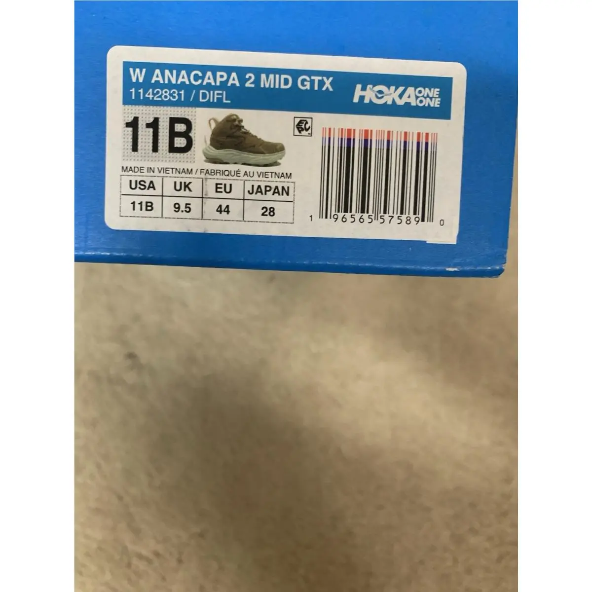 Hoka shoes - Hoka One One Anacapa - One One Anacapa - 1142831 DIFL - Brown 8