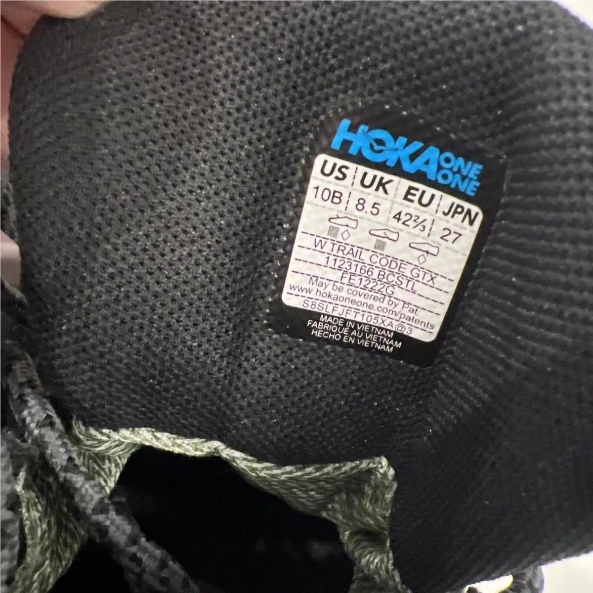 Hoka shoes - Hoka One One Trail Code - Black 4
