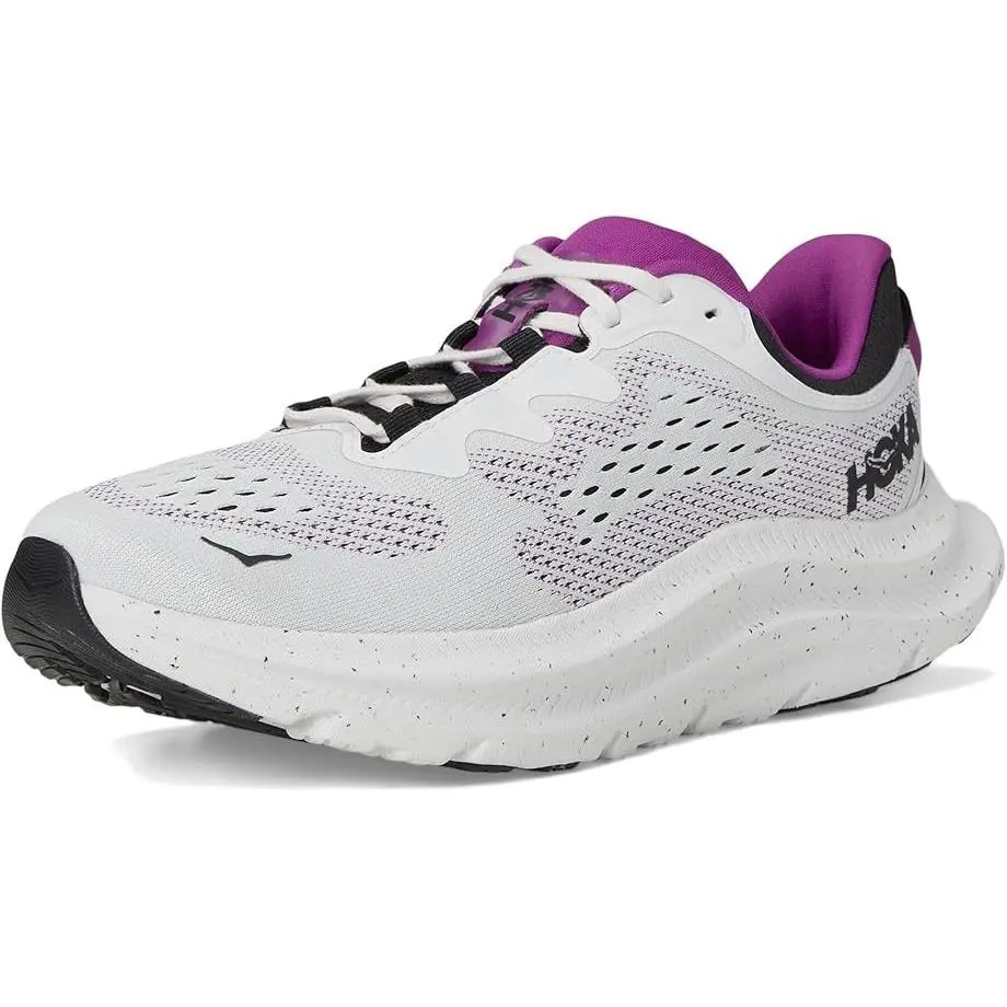 Hoka shoes - White / Wildflower 5