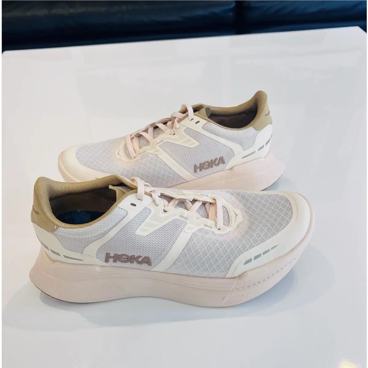 Hoka shoes - Hoka One One Transport X - vanilla / wheat 1