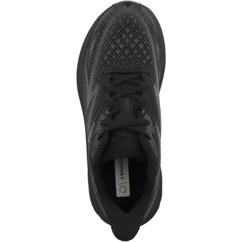 Hoka shoes - Hoka One One Clifton 9 - Black (UPC: 196565174109) 0