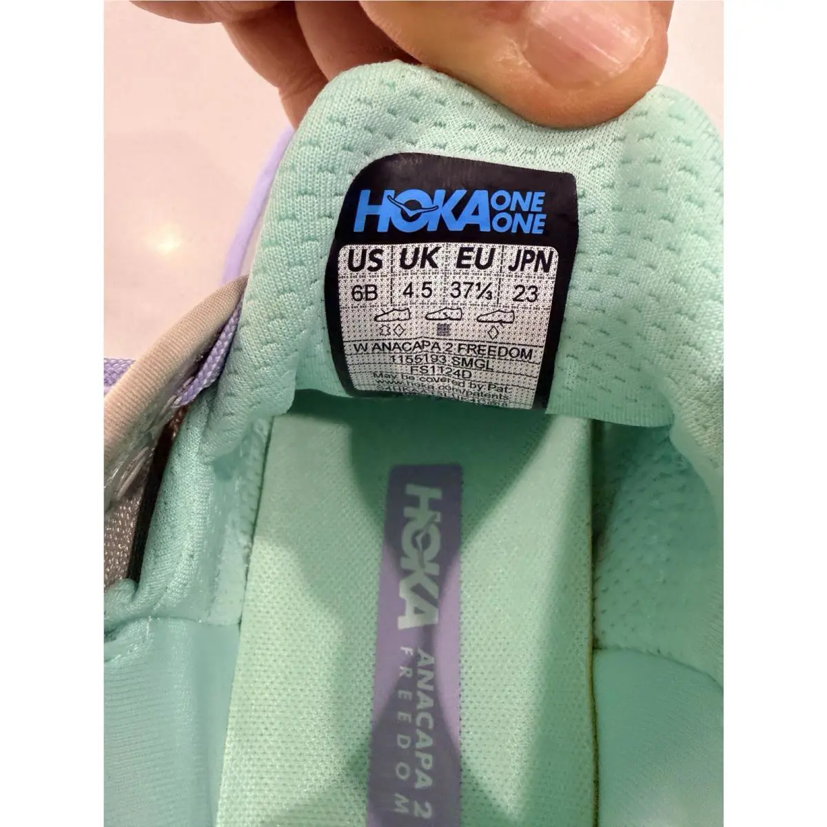 Hoka shoes - Hoka One One HOKA Anacapa 2 Freedom - 1155193-OBT - Sesame / Glaucous 11