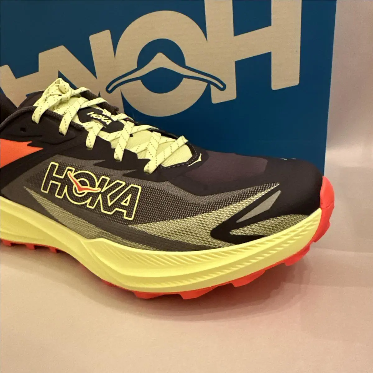 Hoka shoes - HOKA Zinal 3 - Zinal - 1171951 - Squid Ink/Neon Yuzu 0
