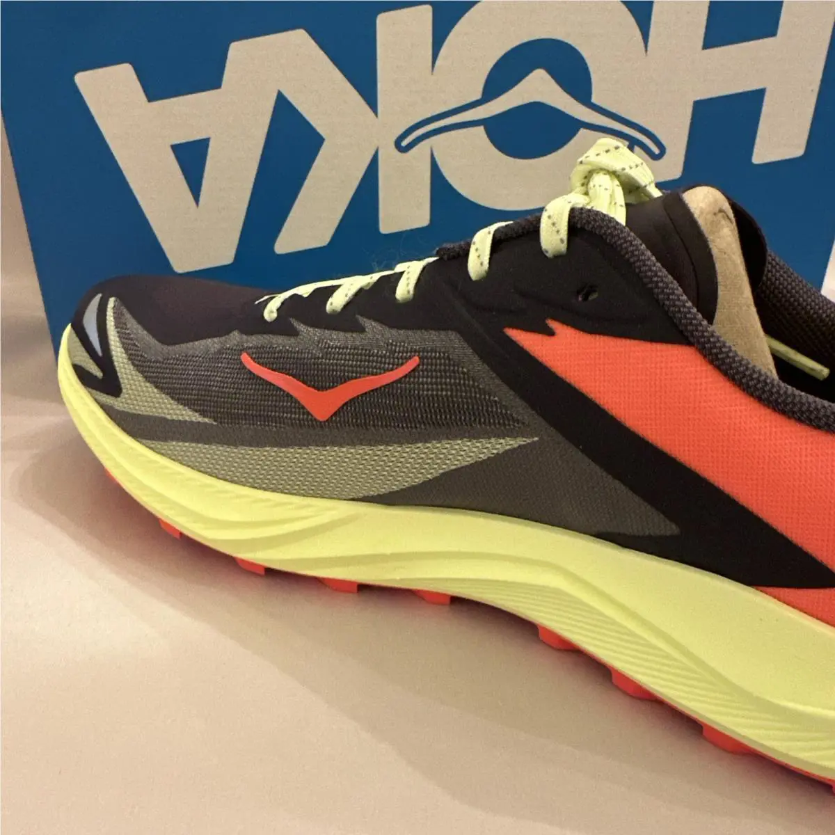 Hoka shoes - HOKA Zinal 3 - Zinal - 1171951 - Squid Ink/Neon Yuzu 6