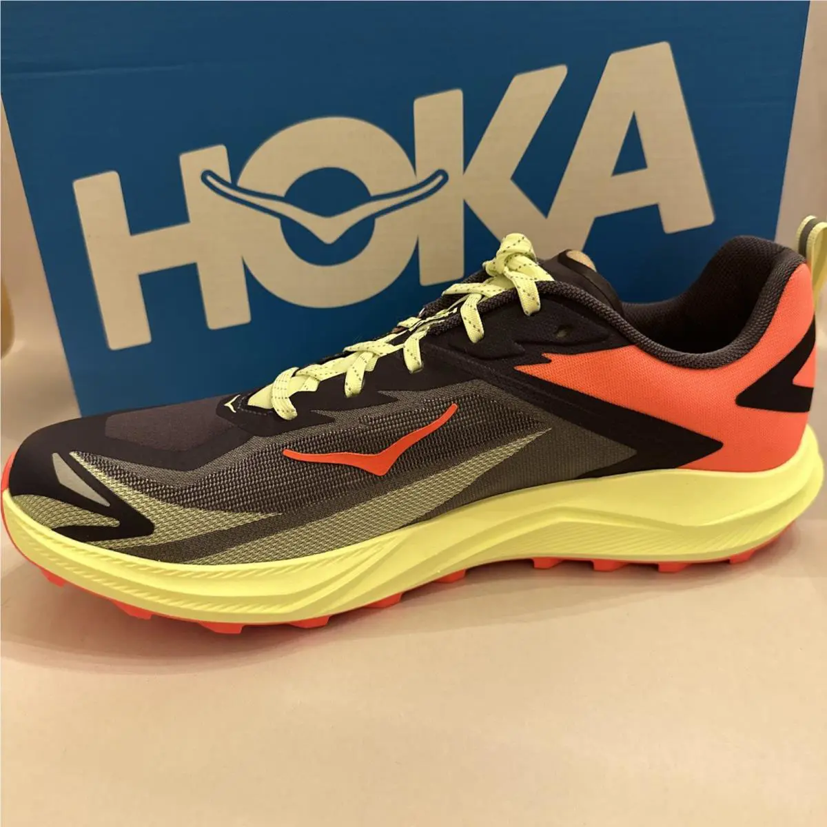 Hoka shoes - HOKA Zinal 3 - Zinal - 1171951 - Squid Ink/Neon Yuzu 7