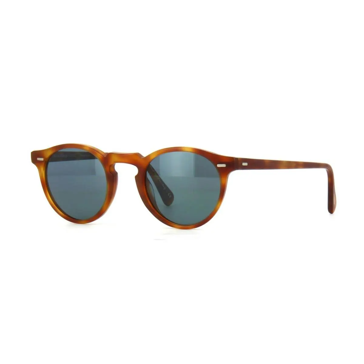 Oliver Peoples Gregory Peck Sun OV 5217/S Semi-matte Lbr/indigo 50mm Sunglasses - Frame: Semi-Matte Lbr, Lens: indigo photochromic