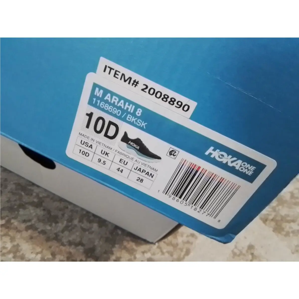 Hoka shoes - Hoka One One Arahi 8 - Black 0