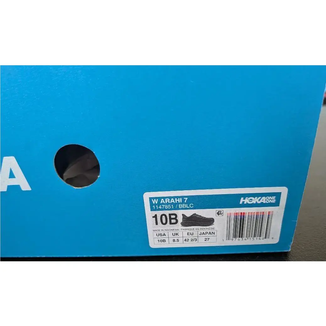 Hoka shoes - Hoka One One Arahi 7 - 1147890-BBLC - Black (UPC: 197634151441) 4