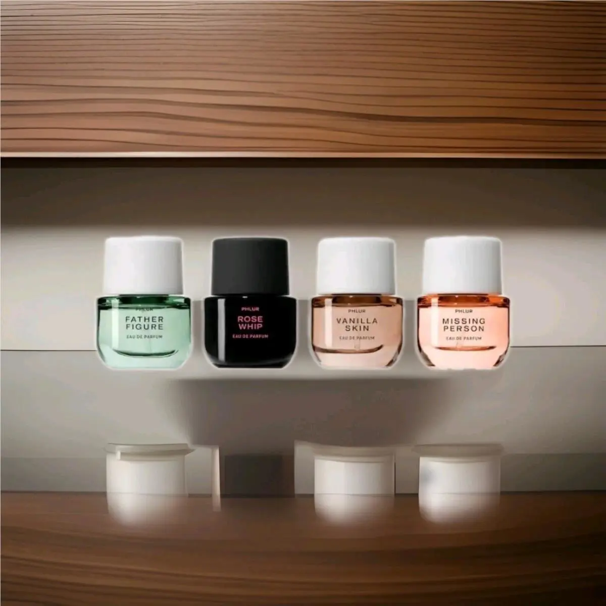 4 PC Phlur Mini Perfume Sampler Coffret Set 7mL Limited Edition