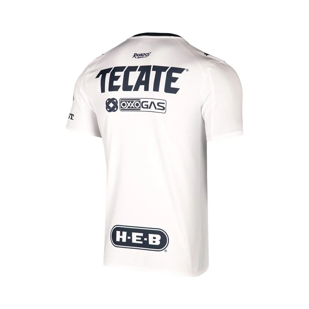 Puma clothing - PUMA Monterrey Shirt Crew Neck Short Sleeve Soccer Away Replica J - 71358701 - White 2