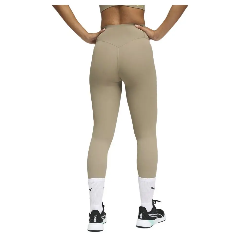 Puma clothing - PUMA  X Alex Toussaint Shapeluxe High Waist 78 Athletic Leggings - 52793620 - Brown 2