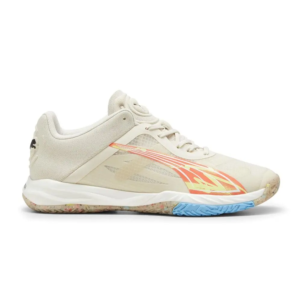 Puma Accelerate Nitro Sqd Forever Better Handball Mens White Sneakers Athletic
