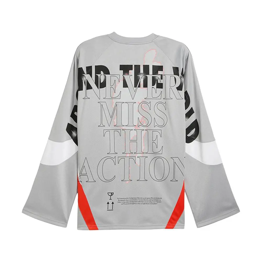 Puma clothing - PUMA Nine To Five VNeck Long Sleeve Jersey - 63250463 - Grey 0