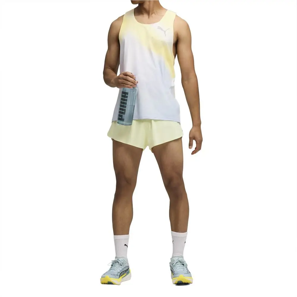 Puma clothing - PUMA Lightspeed Ultraweave Crew Neck Athletic Tank Top - 52856442 - Grey 3