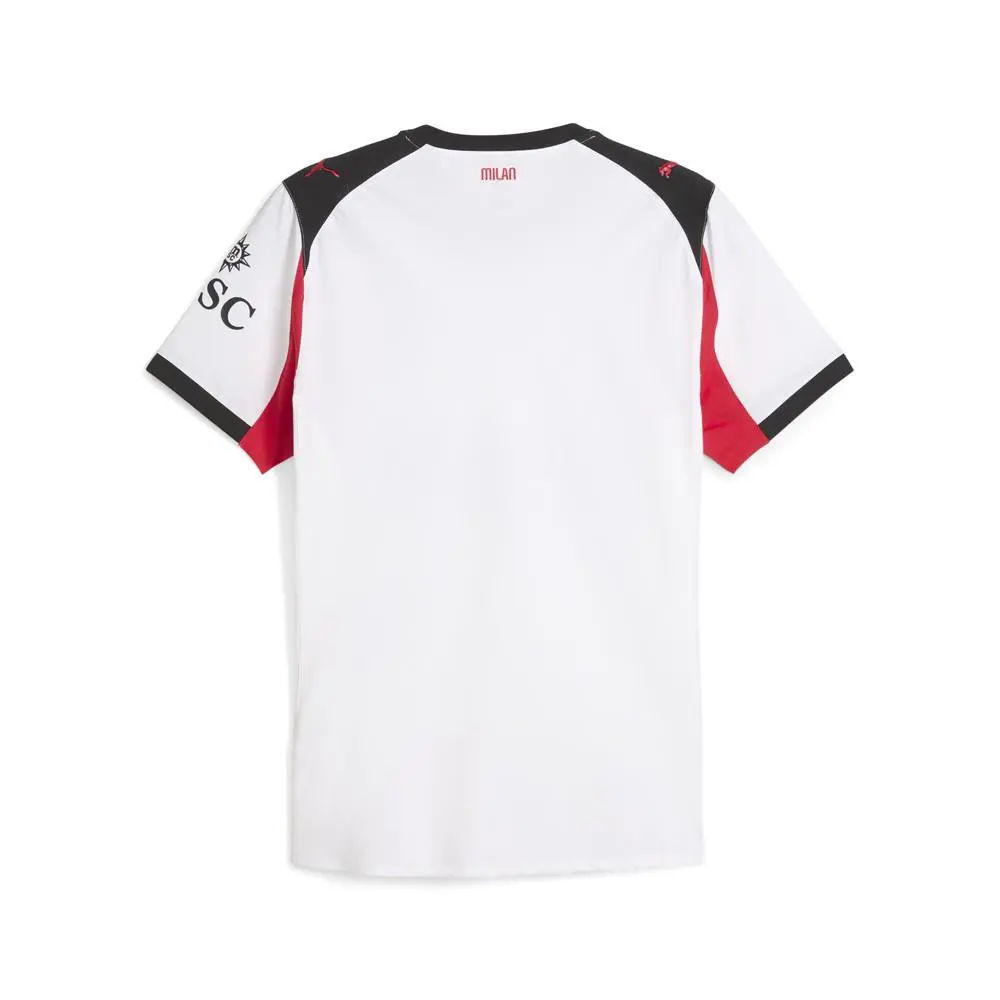 Puma clothing - PUMA Ac Milan Crew Neck Short Sleeve Soccer Away Jersey Authentic - 77997002 - White 0